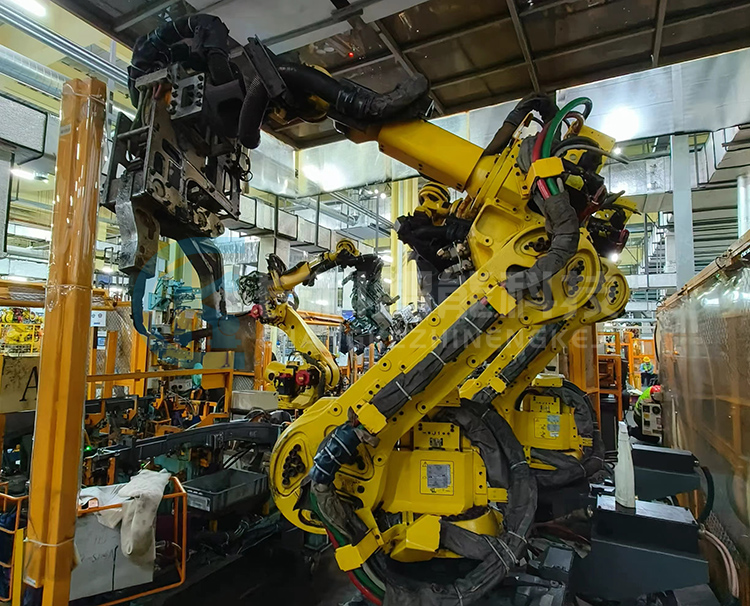 保養發那科高速點焊機器人R-1000iA/100F